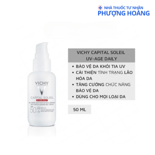 Gel chống nắng Vichy Capital Soleil UV Age Daily