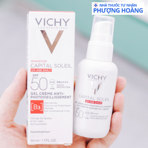 Gel chống nắng Vichy Capital Soleil UV Age Daily