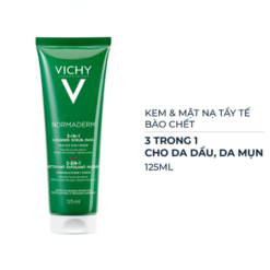 Kem & Mặt nạ tẩy tế bào chết Vichy Normaderm 3in1 (125ml)