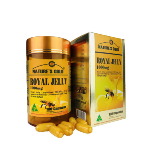 Sữa ong chúa Nature's Gold Royal Jelly 1000mg