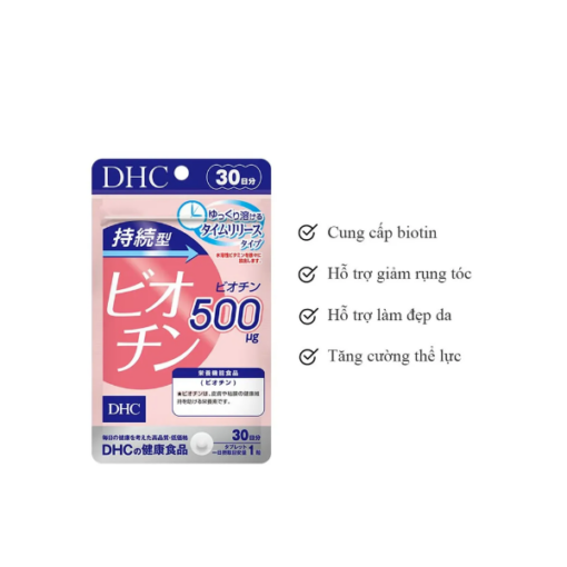 Viên uống DHC Sustained Release Biotin