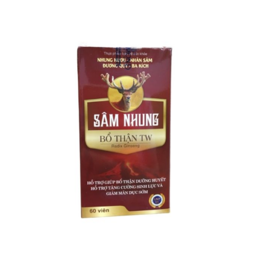 Viên uống Sâm Nhung bổ thận TW