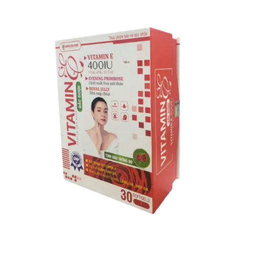 Vitamin E 400IU Bắc Dược