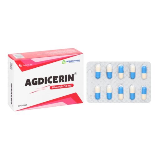 Agdicerin điều trị các bệnh thoái hóa khớp (hộp 30 viên)