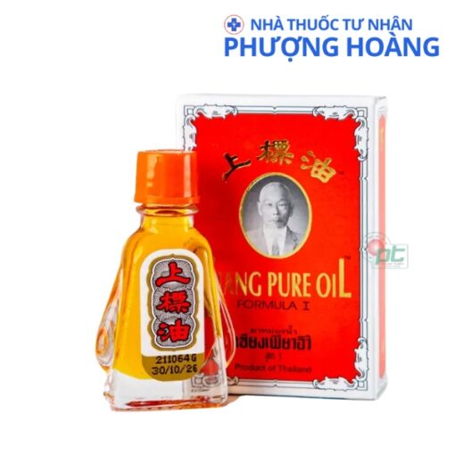 dau lao 3cc siang pure oil giam nhuc dau chong mat giam bam tim