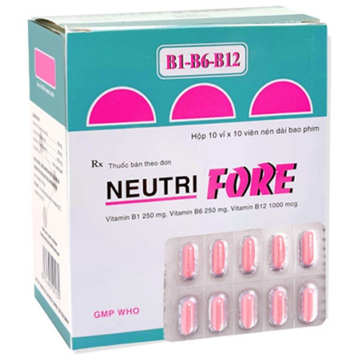 Neutri Fore (Hộp 10 vỉ x 10 viên)