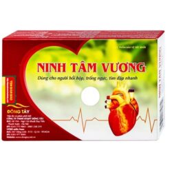 Ninh Tâm Vương (Hộp/ 30 viên) - Hỗ trợ điều trị rối loạn nhịp tim, giảm hồi hộp