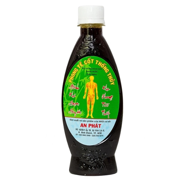 Phong Tê Cốt Thống Thuỷ hỗ trợ giảm đau nhức chân tay (lọ 280ml)