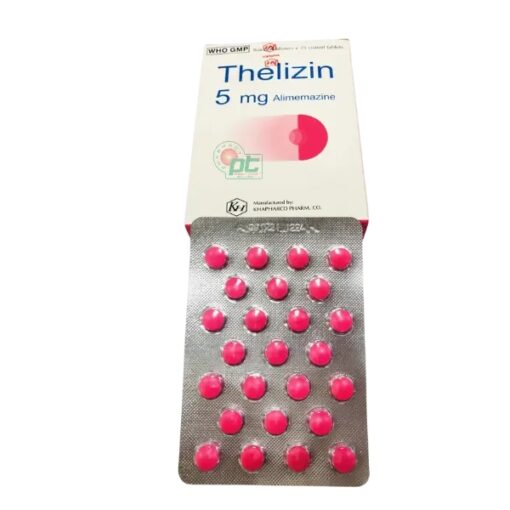 thelizin 5mg khapharco dieu tri ho ve dem di ung