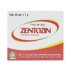 Thuốc bột uống Zentozin (Hộp 30 gói x 1g)