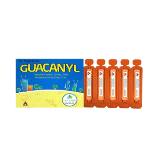 Thuốc Guacanyl (Hộp 4 vỉ x 5 ống)