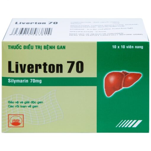 thuoc liverton 70mg ho tro dieu tri chuc nang gan hop 100 vien 2