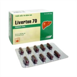 Thuốc Liverton 70mg hỗ trợ điều trị chức năng gan (hộp 100 viên)