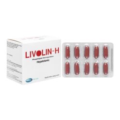 Thuốc Livolin H 300mg hỗ trợ điều trị bệnh lý về gan (hộp 100 viên)